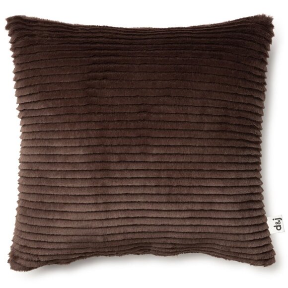 Drew & Jonathan Home Cut Faux Fur Solid Decorative Pillow
